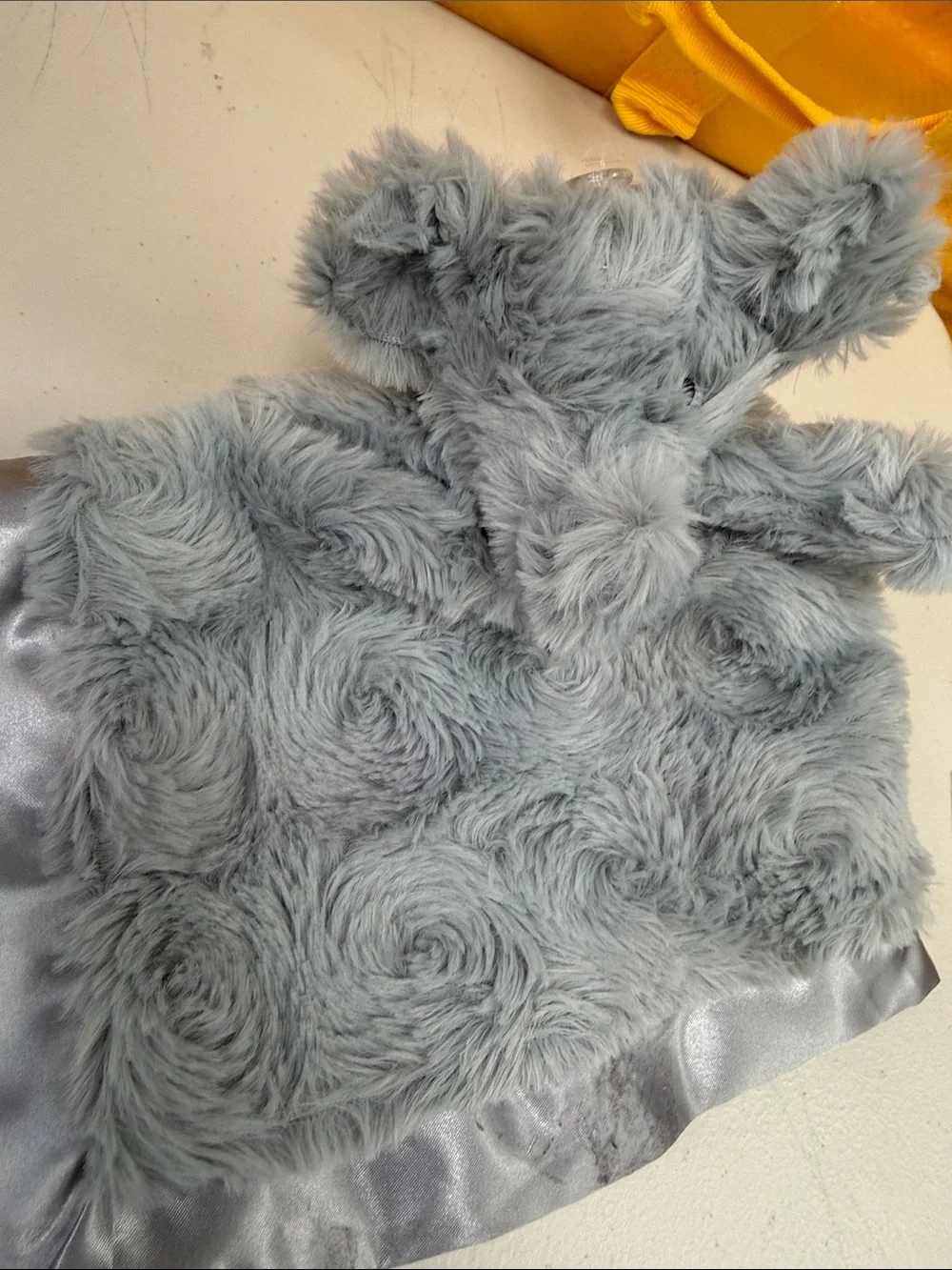Gray Elephant Plush Lovey for Kids - Soft Security Blanket by Cloud Island new